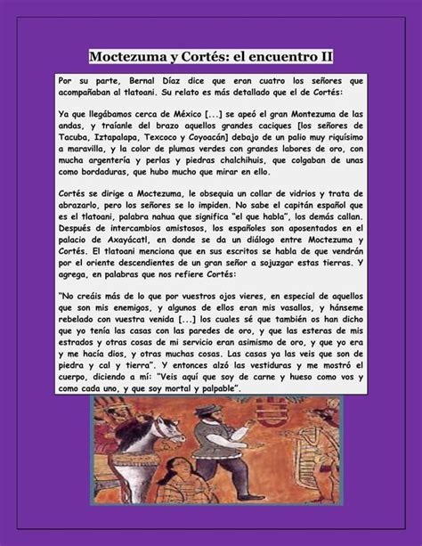 Moctezuma y cortés ii PDF