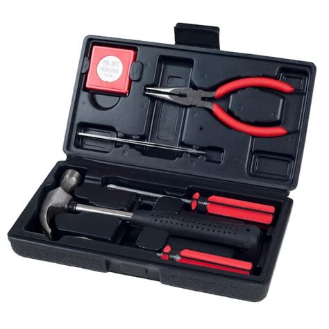 Stalwart Multipurpose Car And Office Black Tool Kit 7 Piece 75 Ht1007