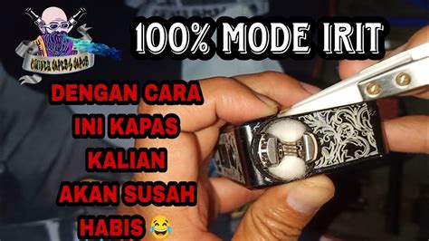 Cara Ganti Kapas Vape Yang Baik Dan Benar Dengan Metode Irit😂 How To