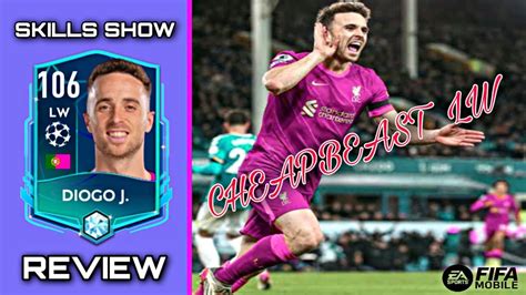 UCL DIOGO JOTA 106 LW REVIEW GAMEPLAY Fifamobile YouTube