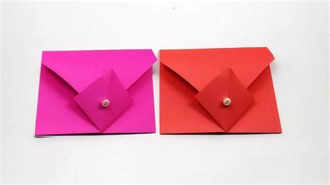 Super Easy Origami Envelope Tutorial How To Make A Paper Envelope