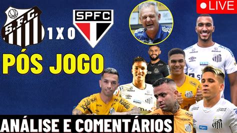 PÓS JOGO SANTOS 1 X 0 SÃO PAULO PEIXE VENCE NA VILA BELMIRO