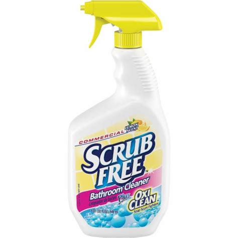 Scrub Free Bathroom Cleaner Lemon Scent 32 Oz. 3320000105, 1 - Kroger