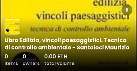 Libro Edilizia Vincoli Paesaggistici Tecnica Di Controllo Ambientale