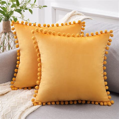 Amazon Top Finel Decorative Pillow Covers X Set Of Soft