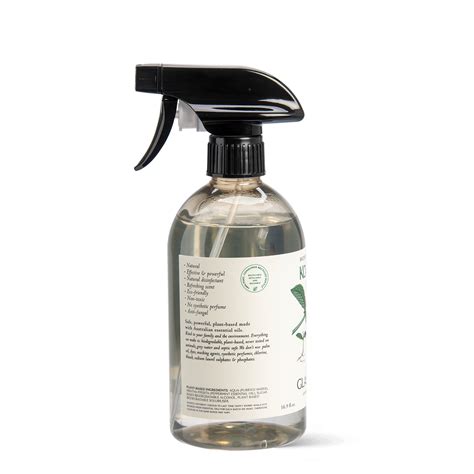 Natural Glass Cleaner Spray Peppermint Essential Oil 500ml How We Roll Co