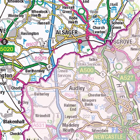 Cheshire County Map Xyz Maps