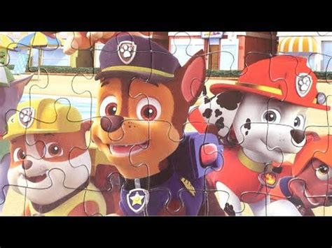 Paw Patrol Jigsaw Puzzle Youtube