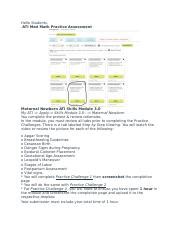 Ati Maternal Newborn Instructions Docx Hello Students Ati Med Math