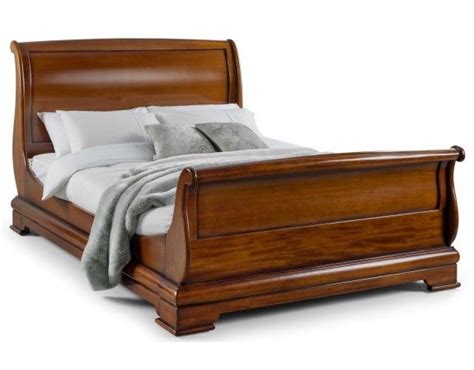 Solid Wood Queen Sleigh Bed Frame Artofit