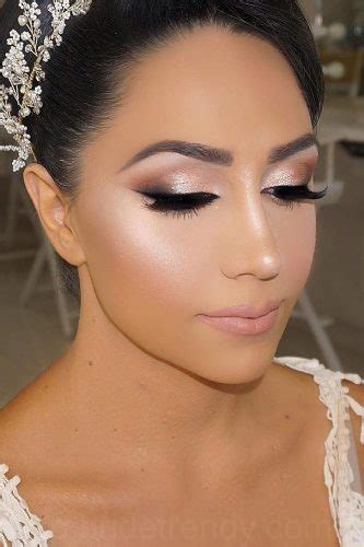 Brillante De La Boda Ideas De Maquillaje Para Morenas Bridal