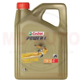 Motorno Ulje Za Motocikl Castrol Power 1 15W50 4L MD Auto