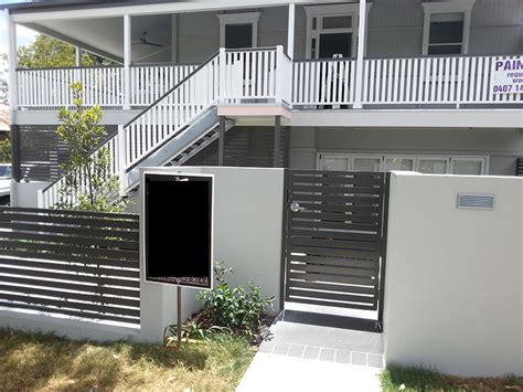 Entry Gate And Slat Infill Panels Habitat Screens