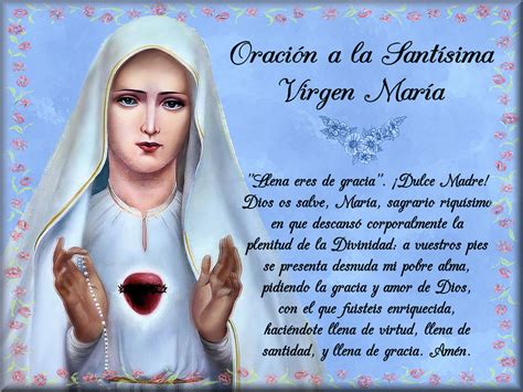 Santa María Madre de Dios y Madre nuestra Oración a la Santísima