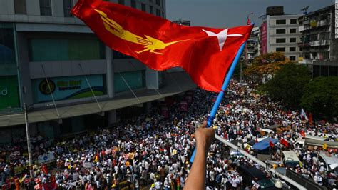 Myanmar: Huge demonstrations despite military's warning that protesters ...