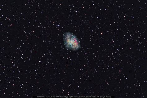 M1 Ngc1952 Taurus Crab Nebula Beginning Deep Sky Imaging Cloudy Nights