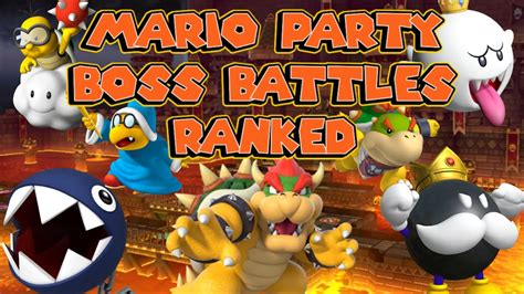 Ranking Every Mario Party Boss Battle Youtube