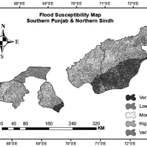 Flood Susceptibility Map Using Fr Model Download Scientific Diagram