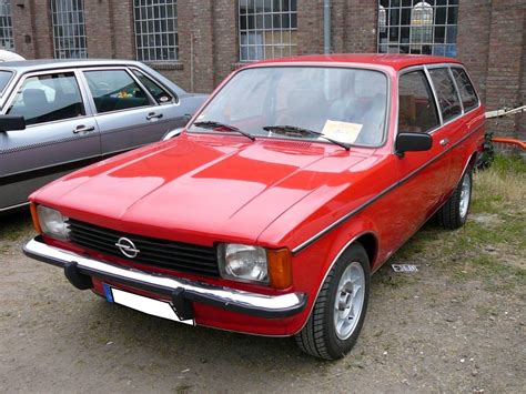 Heckansicht Eines Opel Kadett C Sondermodell J Oldtimertreffen Am