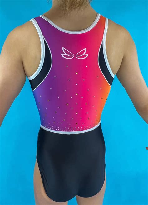 Dragonfly Leotards Rainbow Racer Gymnastics In Comfort