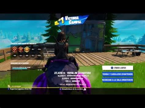 Fortnite Campeo En Toda La Partida Y Gano De Una Forma Muy Ridicula