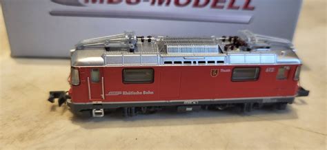 Spur N 1 160 MDS Modell RHB Ge 4 4 Thusis E Lok Ovp Kaufen Auf Ricardo