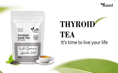 Teaaza Thyroid Care Tea Natural Herbal Tea May Helps To Hormone Balance And Thyroid Health Helps