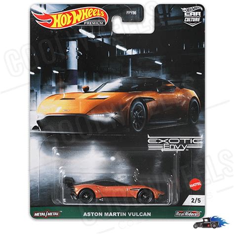 Hot Wheels Premium Car Culture Exotic Envy Aston Martin Vulcan