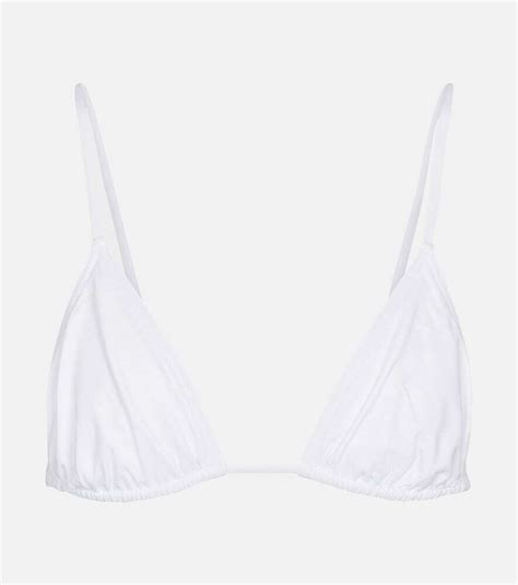 Eres Mouna Bikini Top White Editorialist