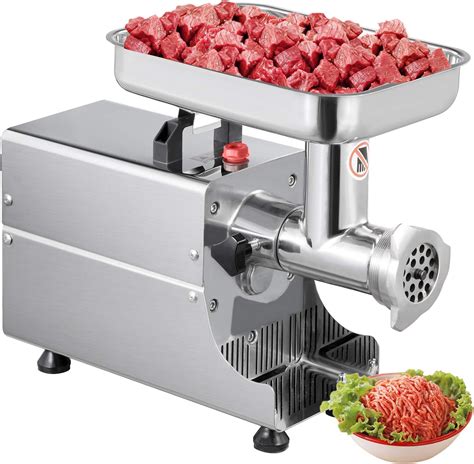 Amazon De VEVOR Fleischwolf Elektrisch 450 W Hackfleisch Maschine 175