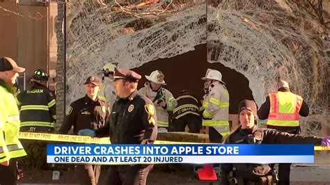 Driver Faces Charges In Connection With Apple Store Crash Youtube