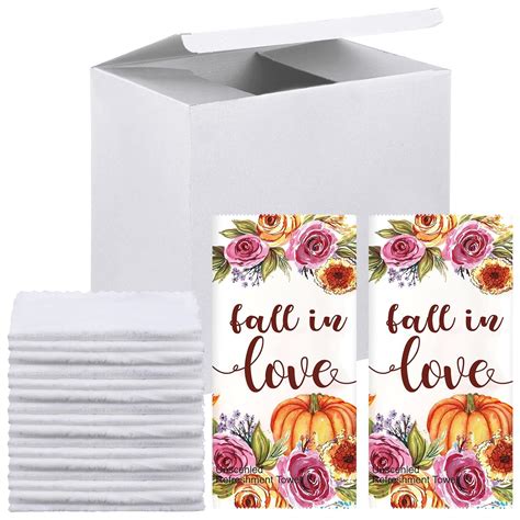 Amazon Pcs Wedding Supplies Moist Cotton Refreshment Towels