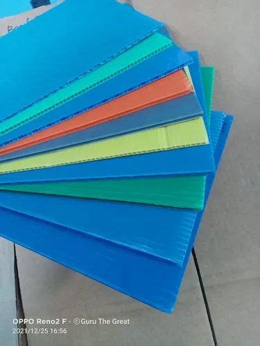 Multicolor Polypropolin Coloured Pp Sheets For Packaging Thickness