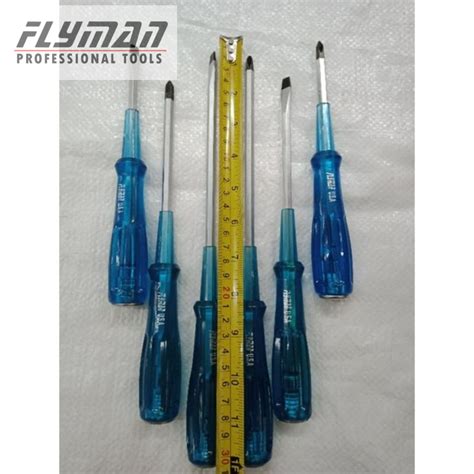 Original Flyman GO THROUGH MAGNETIC SCREW DRIVER Phillips Flat Head