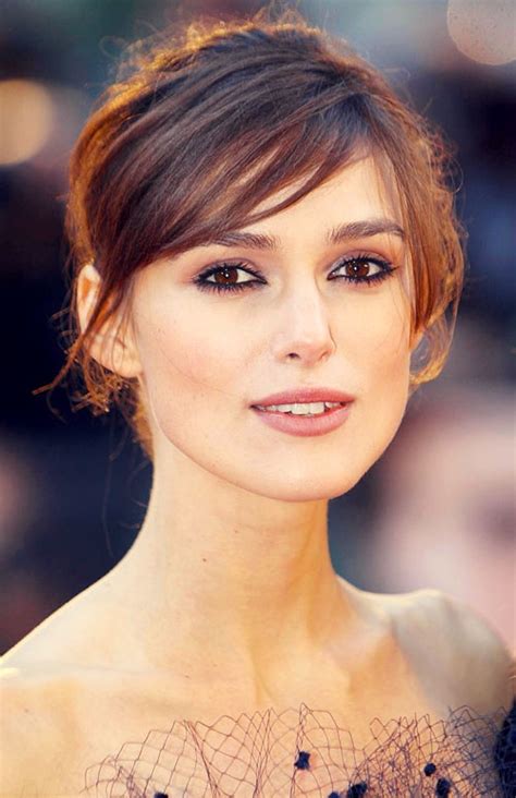 Keira Knightley | Messy hairstyles, Hair makeup, Keira knightley makeup