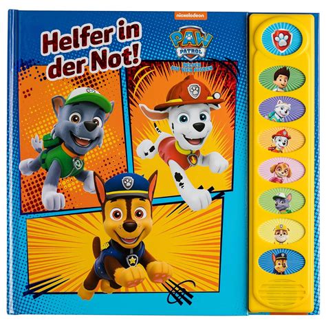 Amazon PAW Patrol Helfer In Der Not 8 Button Soundbuch Ab 3