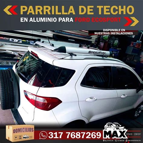 Parrilla De Techo Para Ford Ecosport Para Tu Carro