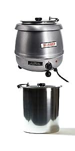 Sybo Upgrade Sr Cp B Commercial Grade Stainless Steel Percolate Coffee Maker Hot Water