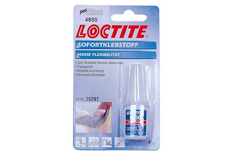 Loctite 4850 Sofortklebstoff Tube Mit 5 G Proglass