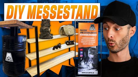 Im Handwerk kann man so viel selber machen DIY Messestand bauen für