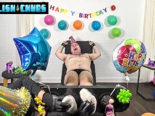 Chubby Matt Receives Feet Tickling As His Birthday Gift Pornhub Gay