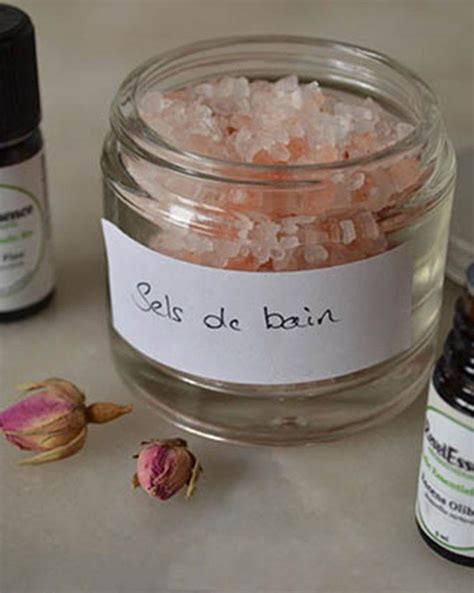 Comment Faire Son Sel De Bain Naturel Recette Sels De Bain Sel De