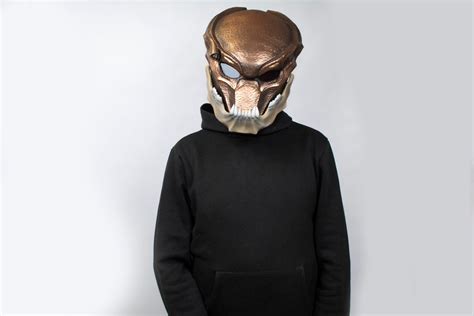 Predator Mask Yautja Cosplay Mask Horror Mask Predator Berserker Mask Horror Cosplay Halloween ...