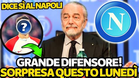 ULTIMO MINUTO Il Difensore ha già Detto SI al NAPOLI CALCIO