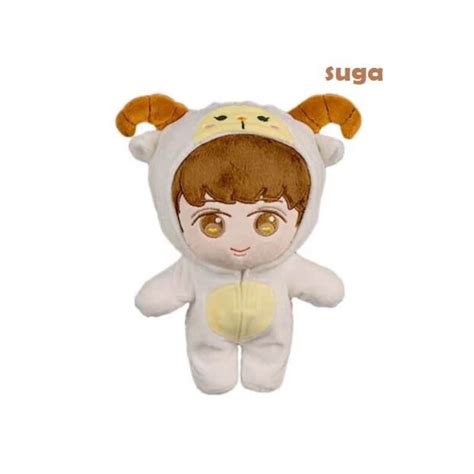 Bts Plushie Dolls Suga Korean Kpop Idol Toys Ts For Her Etsy