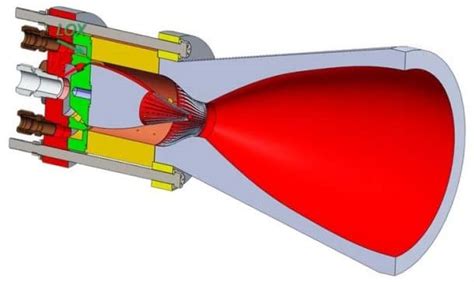 Der Weltweit Erste Prototyp Eines Rotationsraketenmotors Ist Ein