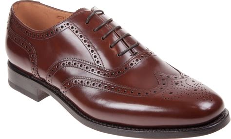 Loake 202 Brown Polished Leather Formal Shoes Humphries Shoes