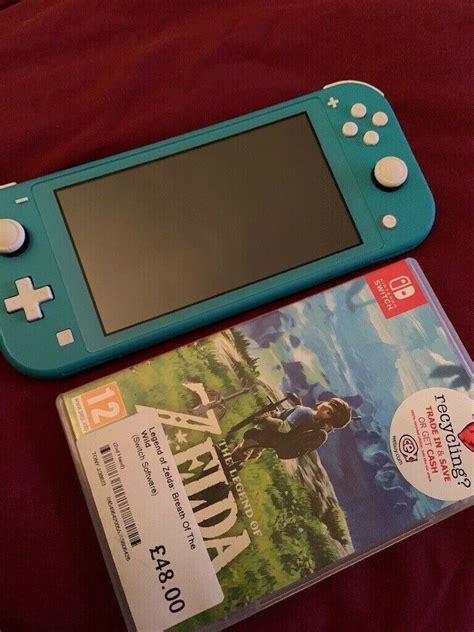 Nintendo Switch Lite Handheld Console Turquoise 4902370542943 Ebay