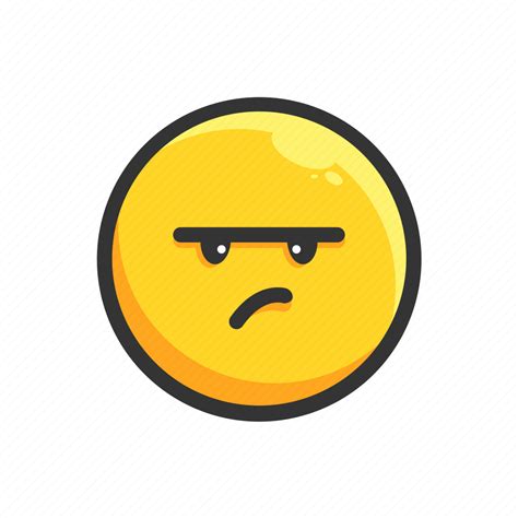 Bad Mood Emoji Emoticon Emotion Feeling Mad Icon Download On