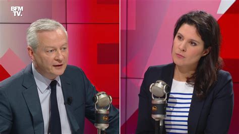 Replay Bruno Le Maire Face Apolline De Malherbe Voir L Int Gralit